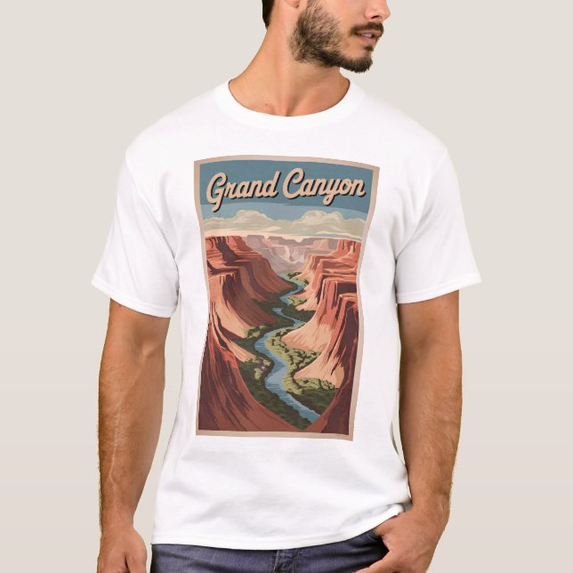 Grand Canyon Vintag T-Shirt (Vorderseite)