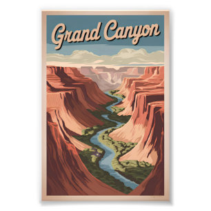 Grand Canyon Vintage Fotodruck