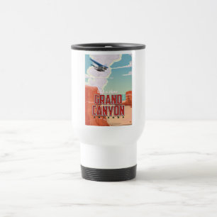 Grand Canyon Vintage Reiseplakat Reisebecher