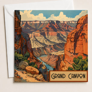 Grand Canyon Vintage Südwest-Landschaft