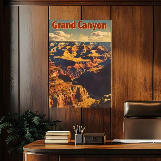 Grand Canyon Vintage Travel Poster (Von Creator hochgeladen)