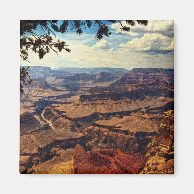 Grand Canyon Vista Magnet (Vorne)