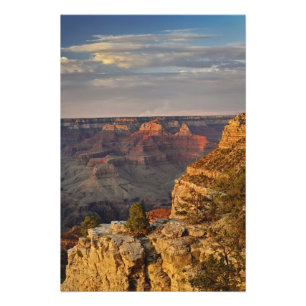 Grand Canyon vom Südrand bei Sonnenuntergang, 2 Fotodruck