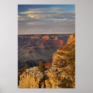 Grand Canyon vom Südrand bei Sonnenuntergang, 2 Poster
