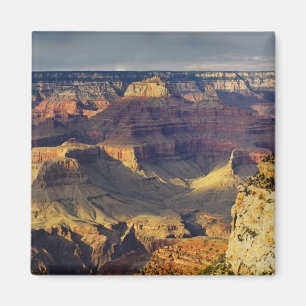 Grand Canyon von der Südküste bei Sonnenuntergan Magnet