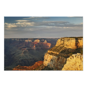 Grand Canyon von der Südumrandung bei Sonnenunterg Fotodruck