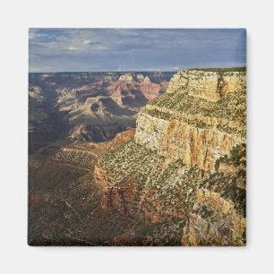 Grand Canyon von der Südumrandung bei Sonnenunterg Magnet
