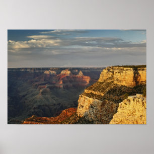 Grand Canyon von der Südumrandung bei Sonnenunterg Poster