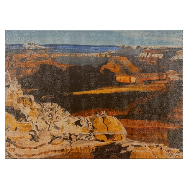 Grand Canyon von Gary Poling Schneidebrett (Vorderseite)