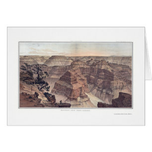 Grand Canyon von Pint. Erhaben durch Dutton 1882A