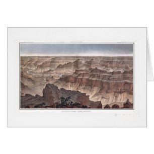 Grand Canyon von Pint. Erhaben durch Dutton 1882B