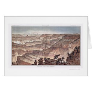Grand Canyon von Pint. Erhaben durch Dutton 1882C