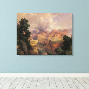 Grand Canyon von Thomas Moran, Vintage Landschaft Leinwanddruck