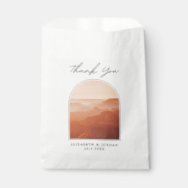 Grand Canyon Wedding Vielen Dank Foto Fevor Bag Geschenktütchen