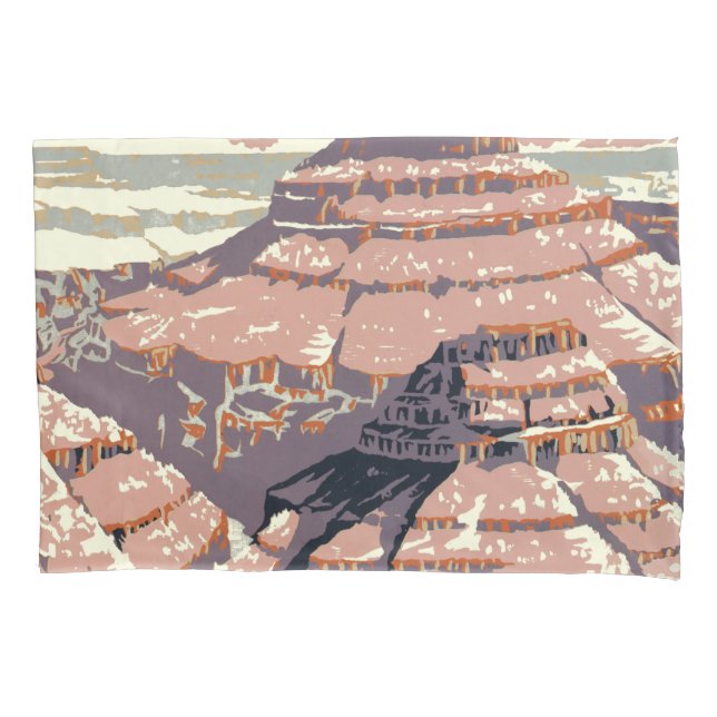 Grand Canyon Western Graphic Art American Kissenbezug (Vorderseite)