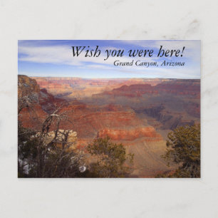 Grand Canyon, wünscht, du wärst hier! Postkarte