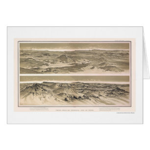 Grand- Canyonansicht 1882 Mt. Emma und Mt.