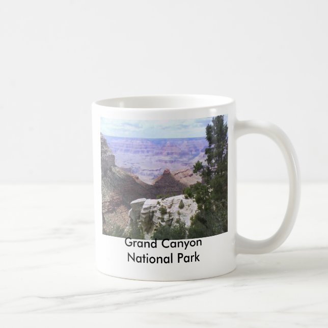 Grand- Canyonansicht Kaffeetasse (Rechts)