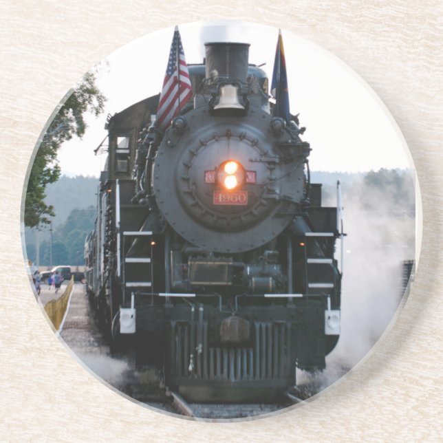 Grand- Canyoneisenbahn Getränkeuntersetzer (Vorne)