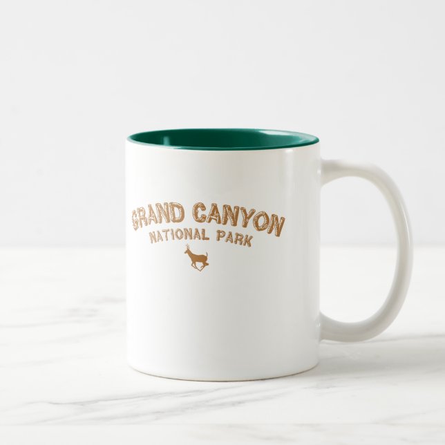 Grand- CanyonNationalpark Zweifarbige Tasse (Rechts)
