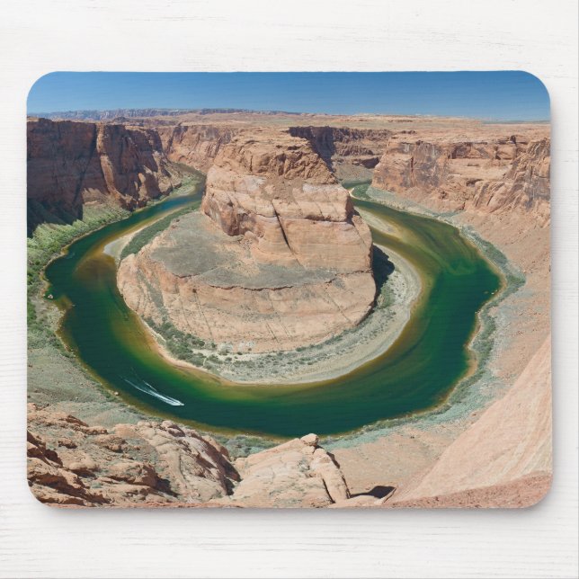 Grand- Canyonpferdeschuh-Biegung Mousepad (Vorne)