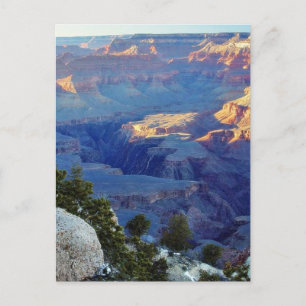 Grand Canyons Sonnenuntergang Yaki Point Postkarte