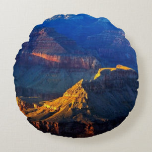 Grand- Canyonsüdkante Rundes Kissen