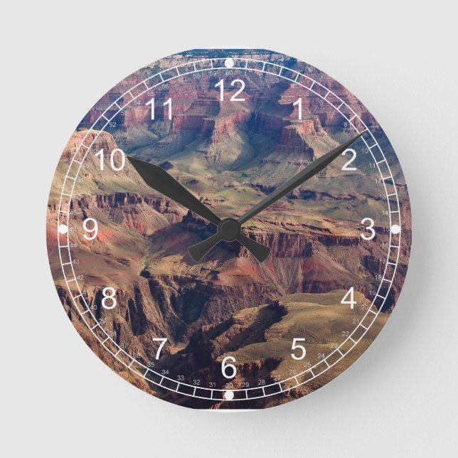 Grand- CanyonWanduhr Runde Wanduhr (Vorderseite)