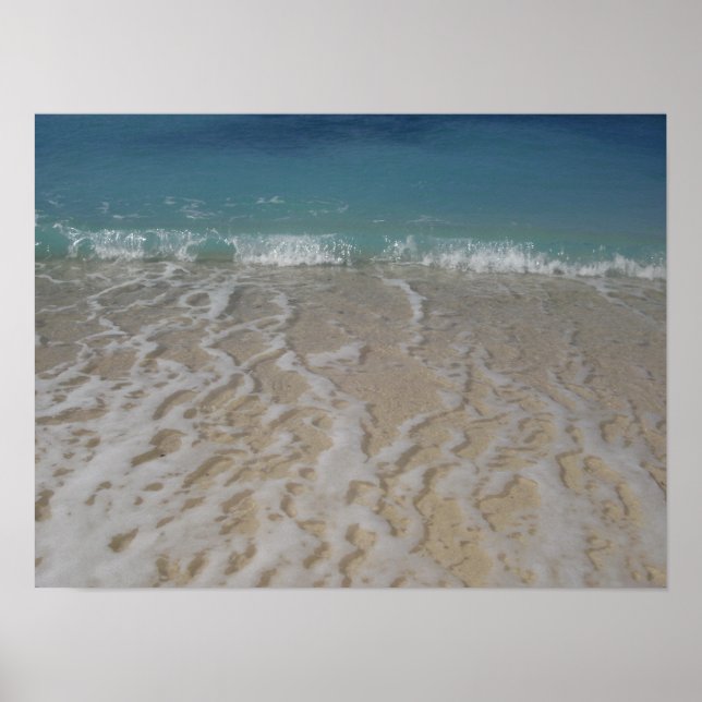 Grand Cayman Beach Picture Poster (Vorne)
