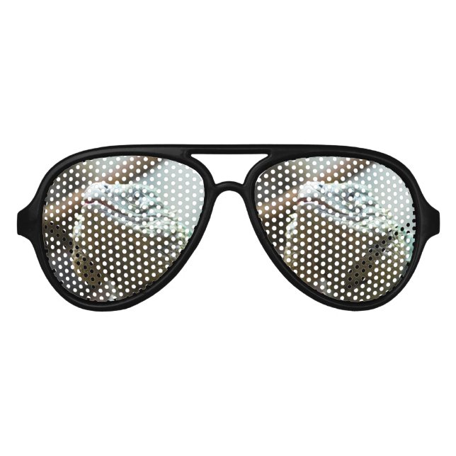 Grand Cayman Iguana Sonnenbrille (Vorderseite)