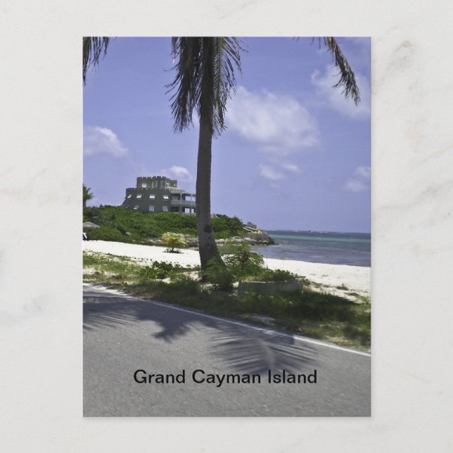 Grand Cayman Island Postkarte (Vorderseite)