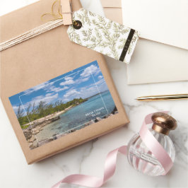 Grand Cayman Island Rechteckiger Aufkleber