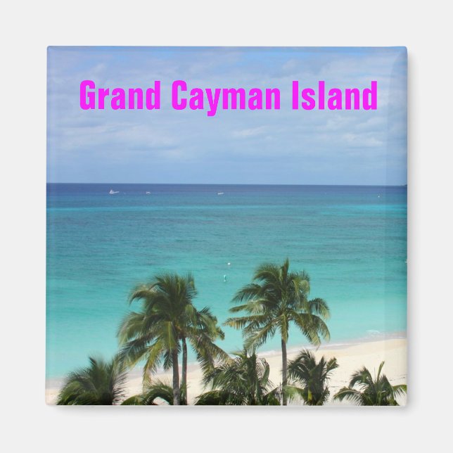 Grand Cayman-Magnet Magnet (Vorne)