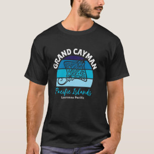 Grand Cayman Pazifikinseln Stingray Familienurlaub T-Shirt