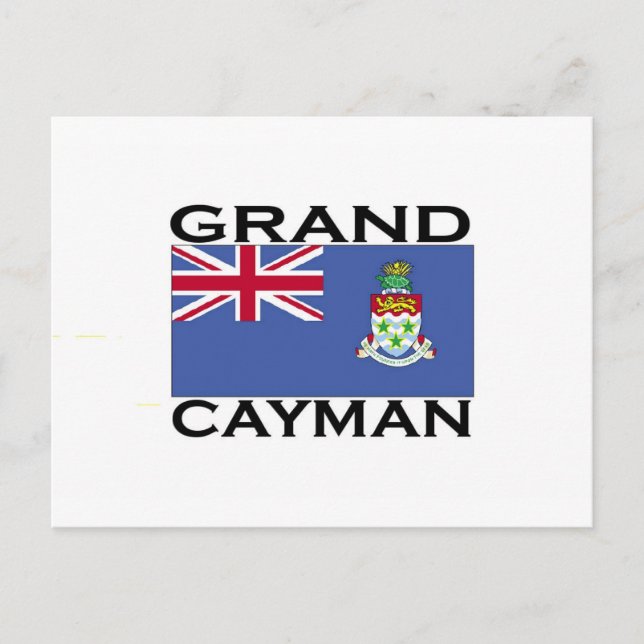 Grand Cayman Postkarte (Vorderseite)