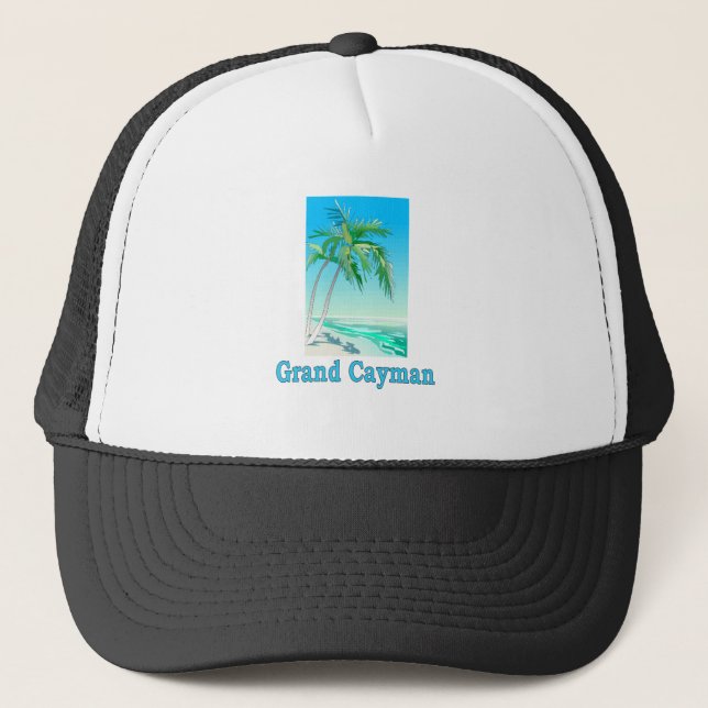 Grand Cayman Truckerkappe (Vorderseite)