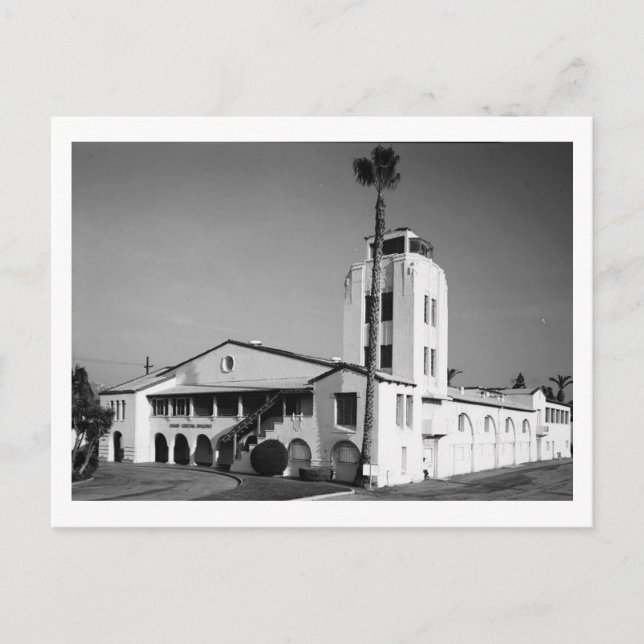 Grand Central Air Terminal, Glendale, Los Angeles, Postkarte (Vorderseite)