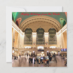 GRAND CENTRAL HAPPY FERIENKARTE FEIERTAGSKARTE