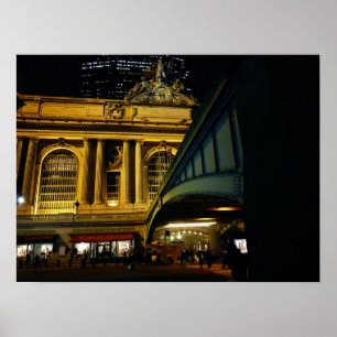 Grand Central Station - Night - New York City Poster