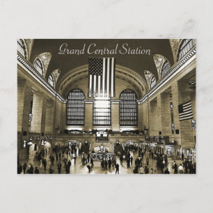 Grand Central Station, NYC Postkarte