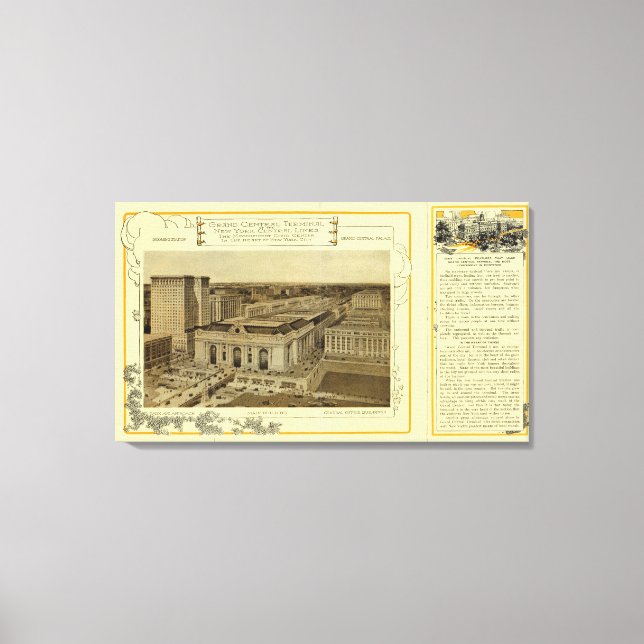 Grand Central Terminal Leinwanddruck (Vorderseite)