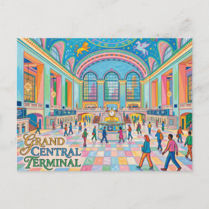 Grand Central Terminal New York Postkarte