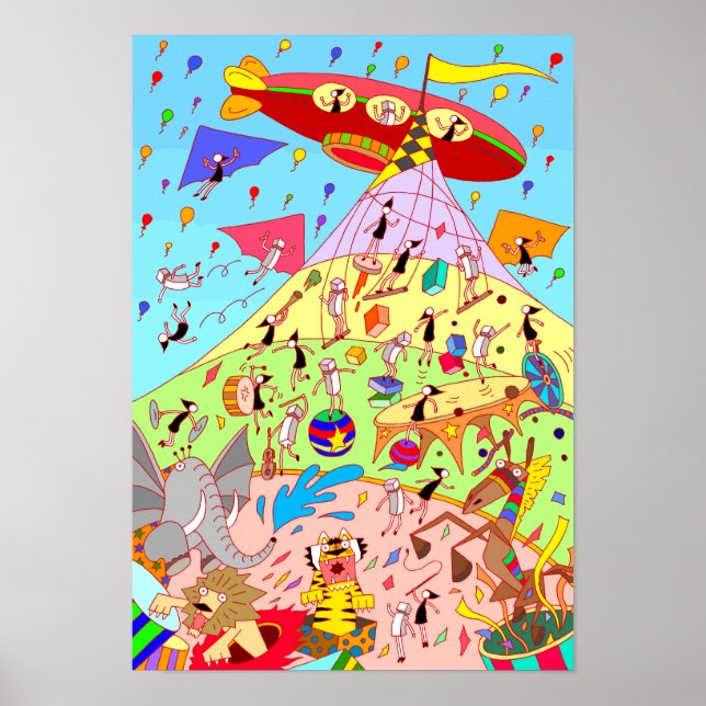 Grand Circus Fantasy. Poster (Vorne)
