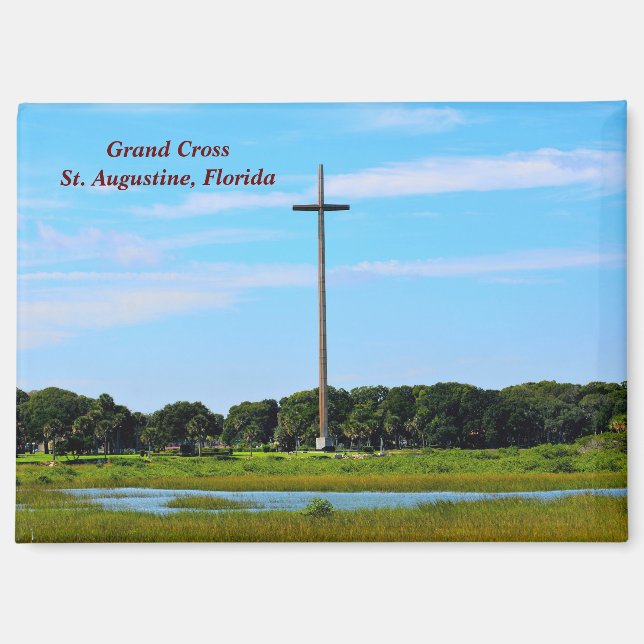 Grand Cross St. Augustine, Florida Magnet (Vorderseite)