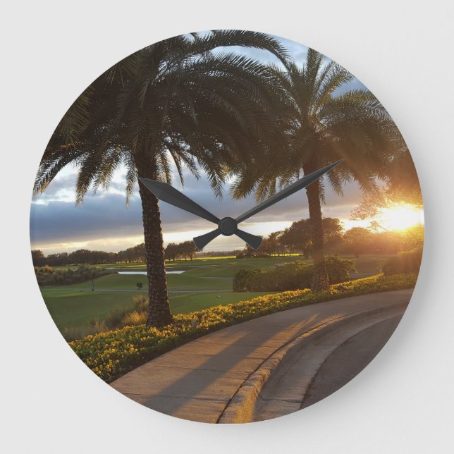 Grand Cypress Große Wanduhr (Vorderseite)