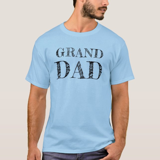 GRAND DAD Kid gezeichnet T-Shirt (Vorderseite)