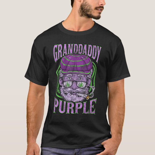 Grand Daddy Lila Granddaddy Lila Weed Strain T-Shirt (Vorderseite)
