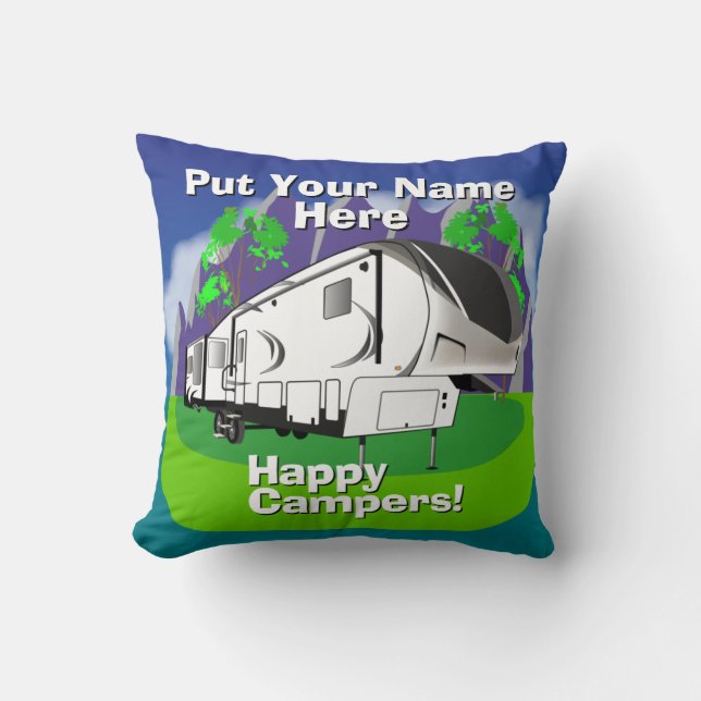 Grand Design 367bhs Happy Camper  Kissen (Vorderseite)