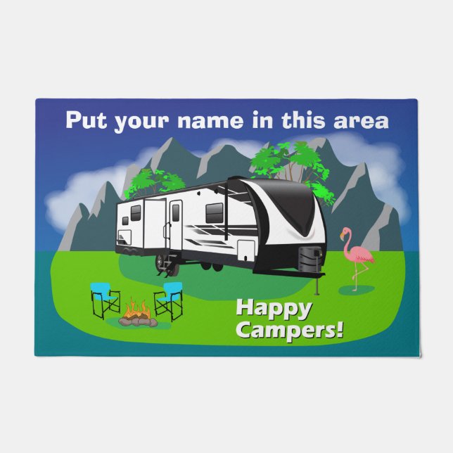 Grand Design Imagine 2670MK Design Happy Campers Fußmatte (Vorderseite)