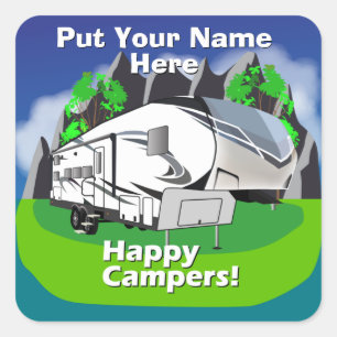 Grand Design Reflektion 28 bh Fünftes Raddesign Quadratischer Aufkleber